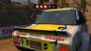 Colin McRae  Dirt Fiat 131 Abarth Peak's pike gameplay racing HD