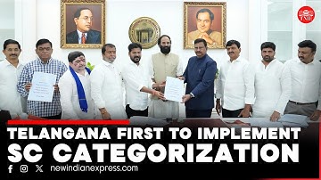 Telangana makes historic implementation of SC categorisation in reservation