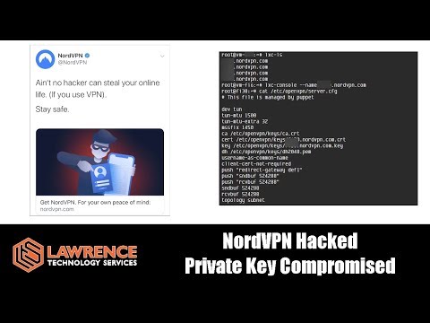 NordVPN Hacked / Breached and Private Key Compromised