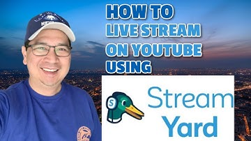 How to Live Stream on Youtube Using Streamyard | Filipino Tutorial
