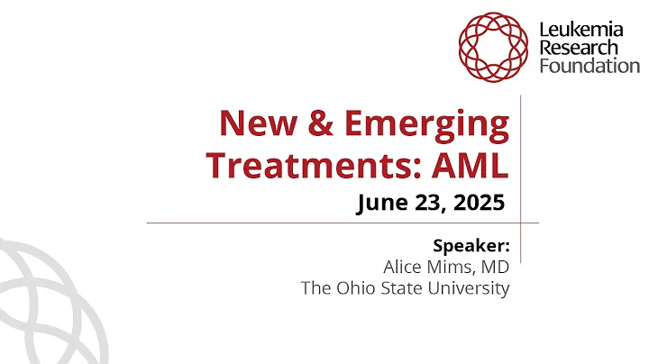 Acute Myeloid Leukemia: Treatment Advances