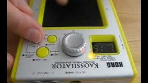 Bratenstein - Kaossilator Jam Tutorial