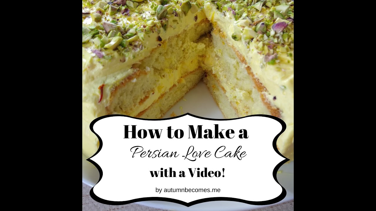 Autumn Becomes Me Vlog | Persian Love Cake Recipe Video | spring time cake ideas