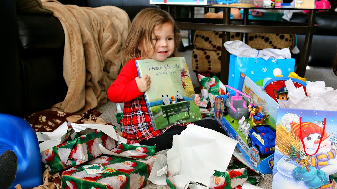 LOTS OF CHRISTMAS PRESENT OPENING