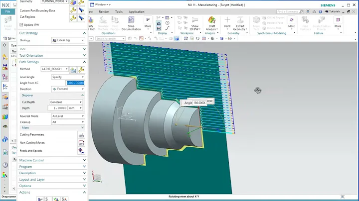 NX CAM Lecture 3, Turning Operation Overall Steps