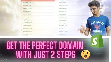 How To Find The PERFECT Domain Name For Your Dropshipping Brand