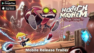 Hextech Mayhem: A League of Legends Story | Launch Trailer 2022 | Best Mobile Games (Android & iOS)
