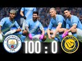 FC 25 -RONALDO MESSI NEYMAR & MBAPPE | ALL WORLDS STARS | MANCHESTER CITY 100-0 AL NASSR