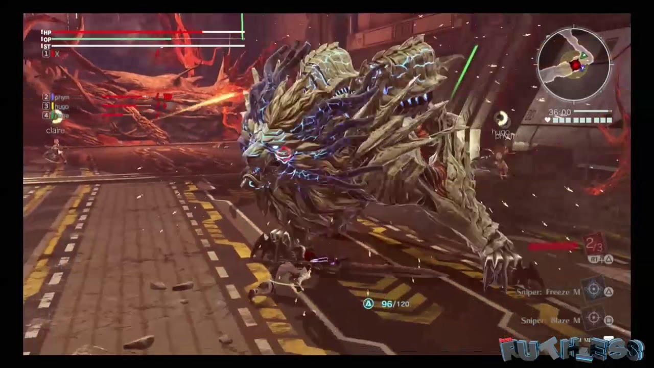 God Eater 3 Gameplay.