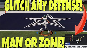 CHEAT CODE PASS PLAY! 2 Glitch Routes That Score Vs Any Defense in Madden NFL 21, MAN OR ZONE! Tips