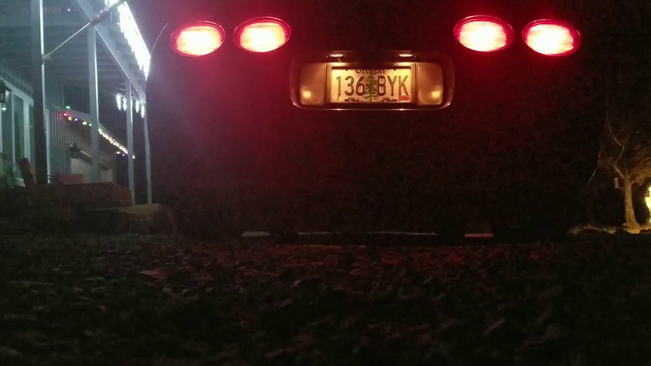 C5 corvette bassani exhaust cold start YouTube