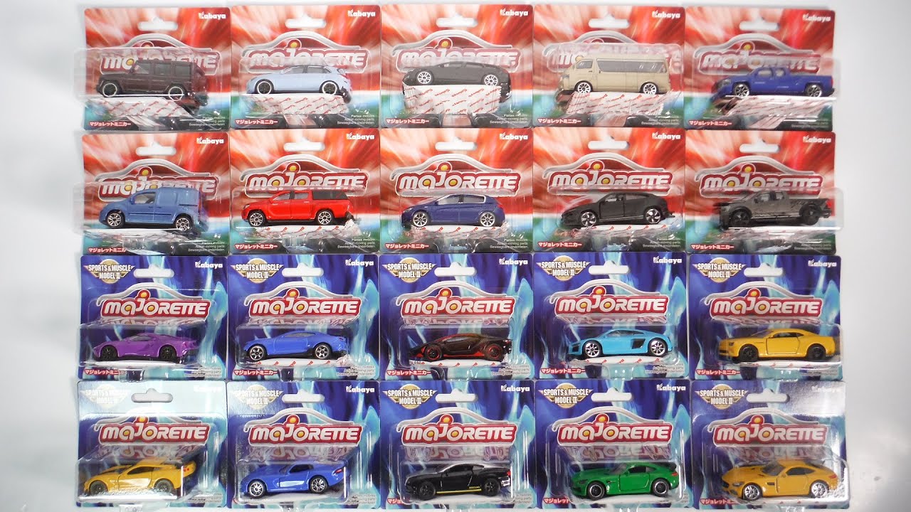 11 Majorette Sports & Muscle Model2 Minicar Lamborghini Bentley