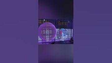 Transparent LED Sphere Display and Transparent Circular LED Screen
