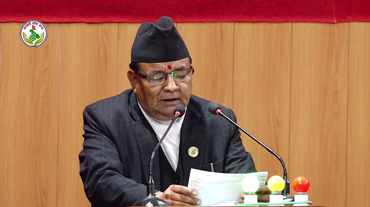 आ.व. २०८२/८३ को बजेट माथिको सामान्य छलफलमा भाग लिनुहुँदै मा० कृष्णकुमार बि.सी.