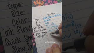 Pilot Precise Varsity Pen Test