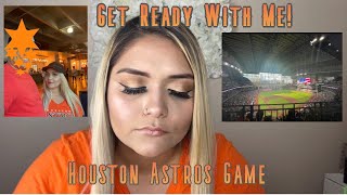 Get Ready with Me & Chitchat | Astros Game Makeup Look! | Selena Del screenshot 2