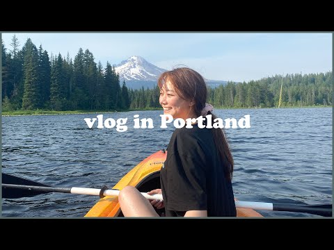 내가 여행을 하는 이유는 🌲 <strong>미국서부여행</strong> vlog #13 여름의 포틀랜드 (라벤더밸리, 호수카야킹)