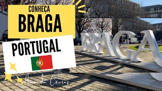 VEM CONHECER BRAGA ANDANDO PELAS RUAS | VLOG PORTUGAL