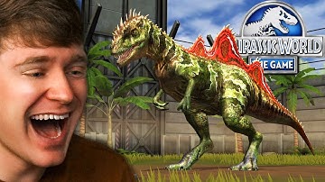 MAX LEVEL CONCAVENATOR is AWESOME! - Jurassic World The Game