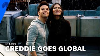 iCarly | Creddie Goes Global (S3, E4) | Full Scene | Paramount+