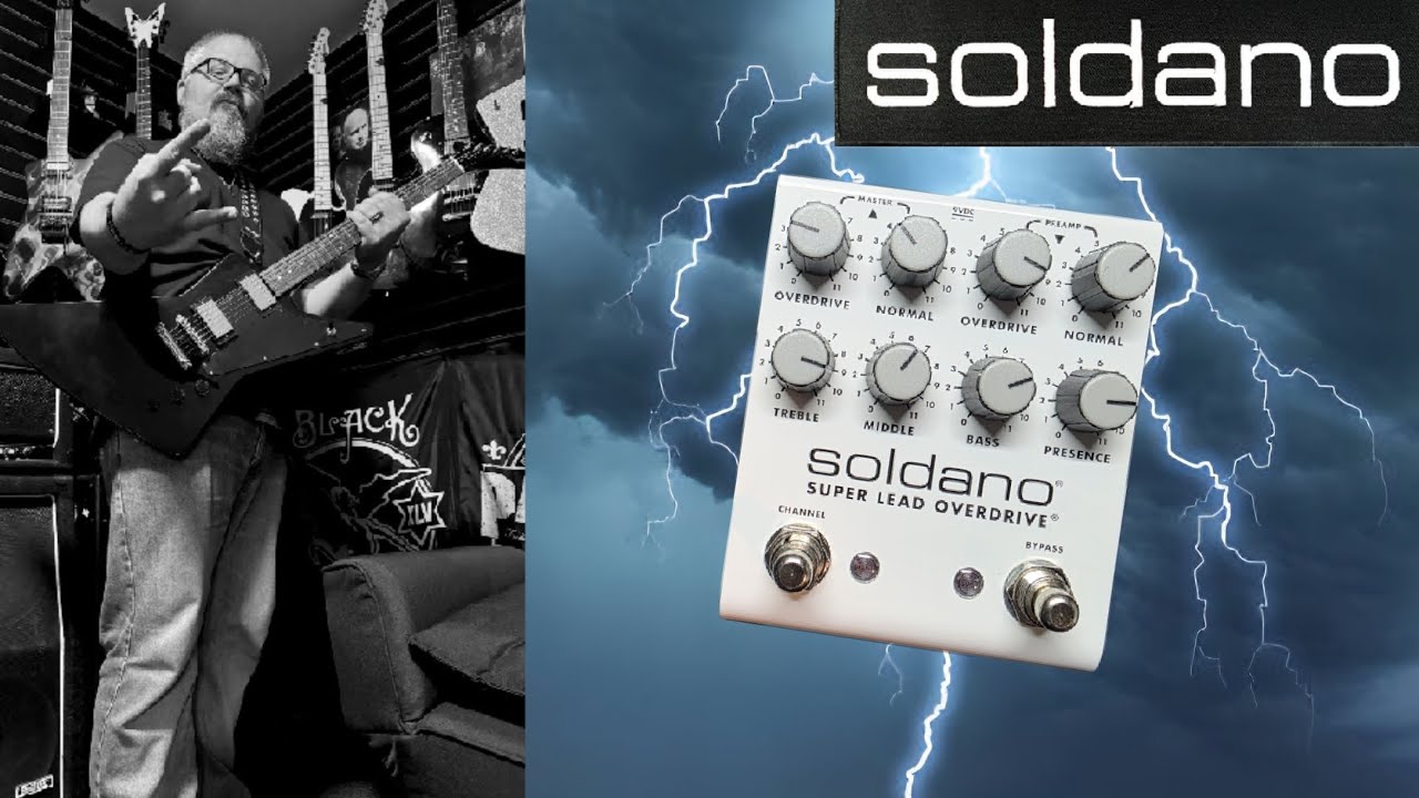 Review & Demo: The Soldano SLO Plus Overdrive Effects Pedal!! This