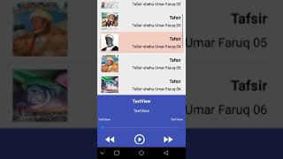 How to create media player sketchware