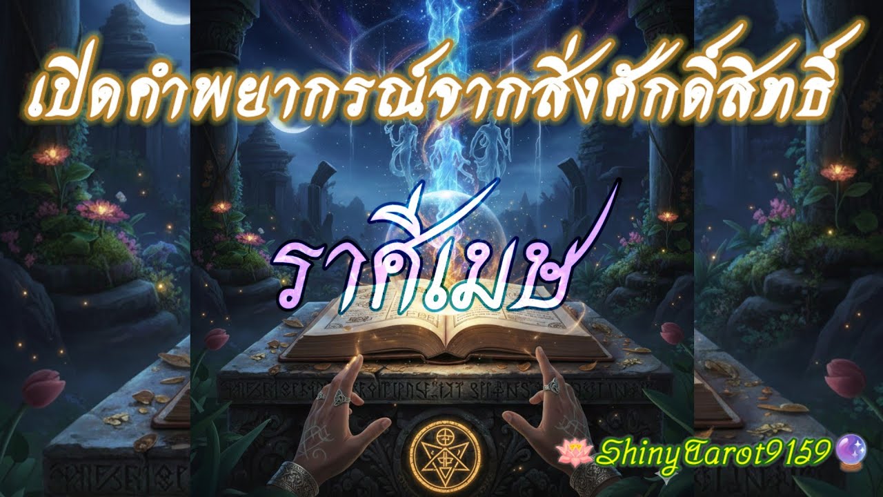 ราศีเมษ🪔เปิดคำพยากรณ์จากสิ่งศักดิ์สิทธิ์(ภายใน 2 เดือนนี้)🔮@ShinyTarot9159 🪔