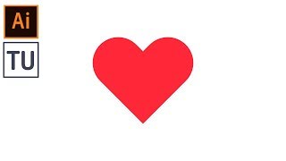 Learn two 10 second methods to Draw a Heart Shape in Adobe Illustrator
