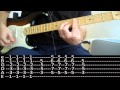 RHCP - Scar Tissue (Guitar lesson with TAB)