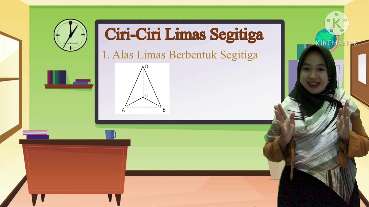 simulasi matematika tentang ciri ciri limas segitiga