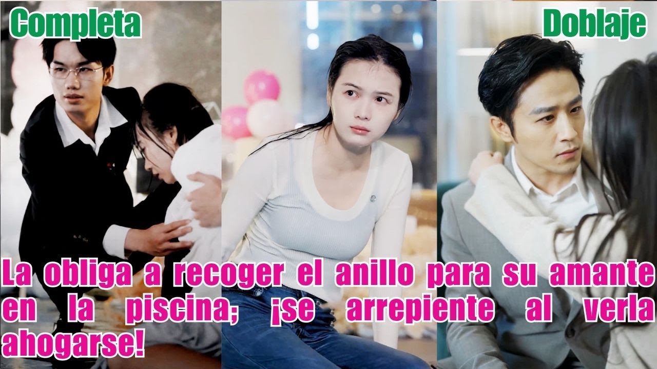 La obliga a recoger el anillo para su amante en la piscina; ¡se arrepiente al verla ahogarse!