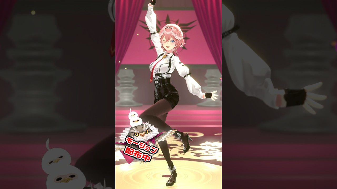 重大告知ありの生誕生バンドLIVEまであと…5日‼#ホロホーク のモーション配布開始✨ぜひ踊ってね！！ #holohawk #hololive #ホロライブ #鷹嶺ルイ #shorts