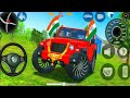 Modified Mahindra Thar😈Games:India Red Thar (Gadi Wala Games) Car Game Android Game - #2026