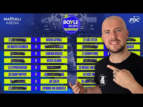 Predicting The PDC World Grand Prix Results! - video from Darts Corner