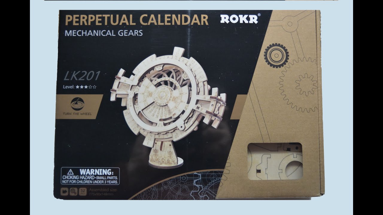 Edison Model Calendar Kit - Unboxing