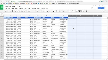 Importing and Exporting Exercise: Introduction to Programming with Google Sheets 03-G
