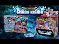 We Opened The NEW Chaos Rising Pokémon Set Early!