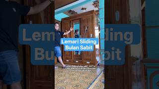 LEMARI BULAN SABIT MODEL.SLIDING