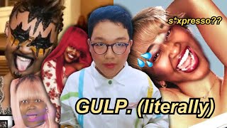 REACTING TO CUPCAKKE REMIXES because it's pride month