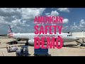 American Airlines Safety Demo