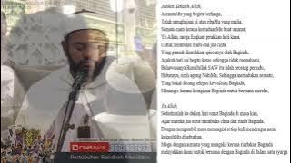 Syair Qasidah Airmata Paling Berharga