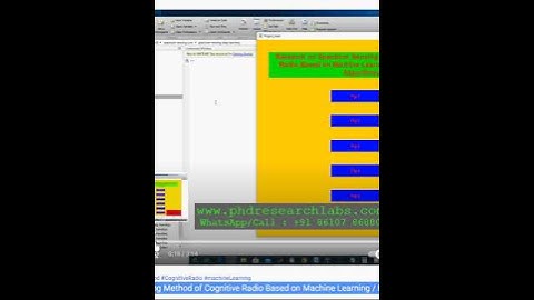 Spectrum Sensing Method of Cognitive Radio Based on Machine Learning / Deep learning Algorithms