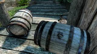 [Skyrim MOD] Havok-enabled Barrels