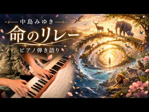 【ピアノ弾き語り】命のリレー - 中島みゆき cover / 長2度下げ・祈りを込めて