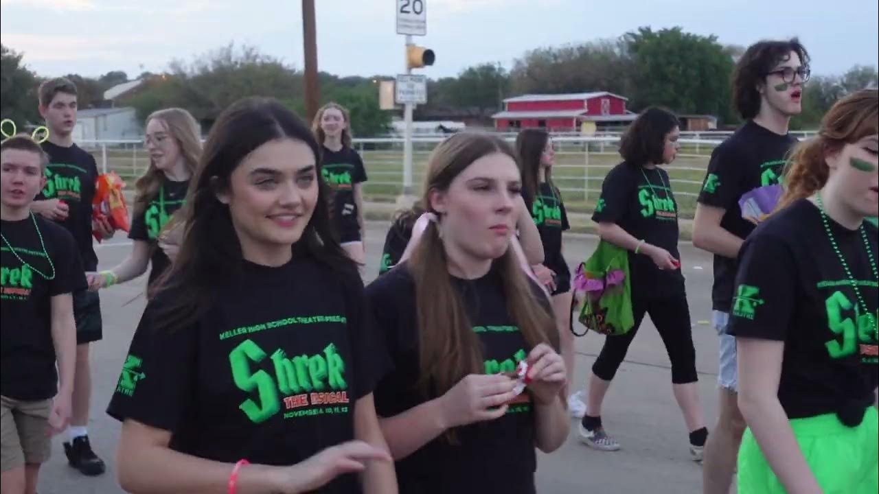 Keller High School Community Pep Rally & Parade YouTube