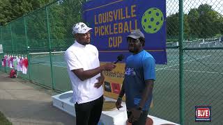 2021 Louisville Pickleball Cup: Marc Ellis interviews Dipo Oladipo