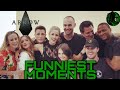 Arrow cast|FUNNIEST MOMENTS 😉