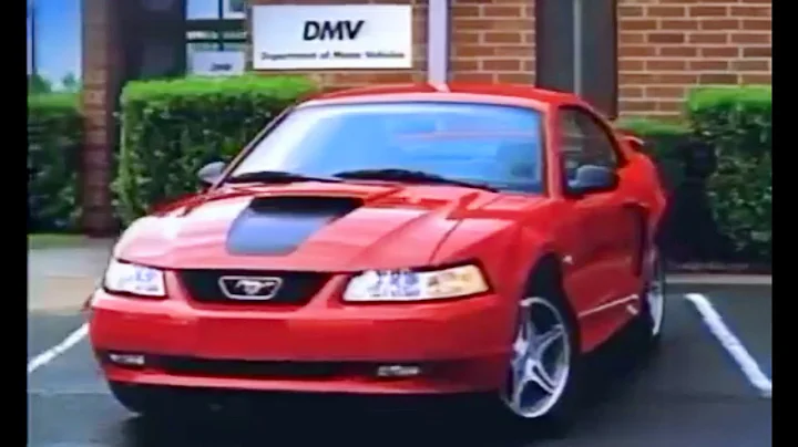 1999 Ford Mustang GT commercial - Rusty Wallace as...