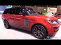 2017 Range Rover SV Autobiography Dynamic - Exterior Interior Walkaround - 2017 Chicago Auto Show