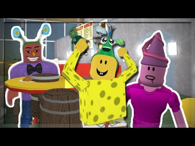 Bloxburg Spongebob Squarepants Fry Cook Routine Plankton Strikes Roblox Roleplay Youtube - roblox mr krabs pants